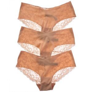 Journelle Womens  3Pk Estelle Hipster, Pink